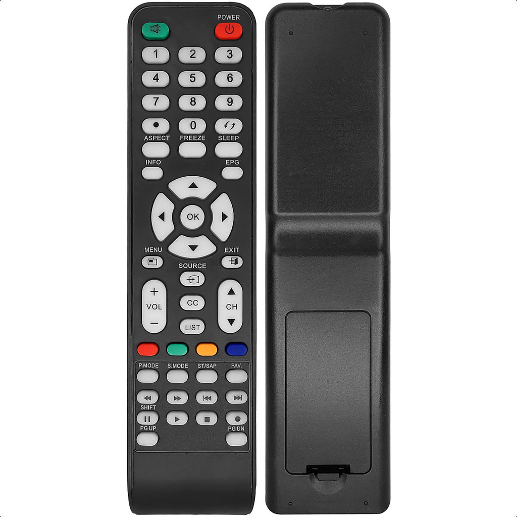Controle Remoto Compatível Com Tv Cce Lcd Led D37 D40 D42 D46 com Pilha
