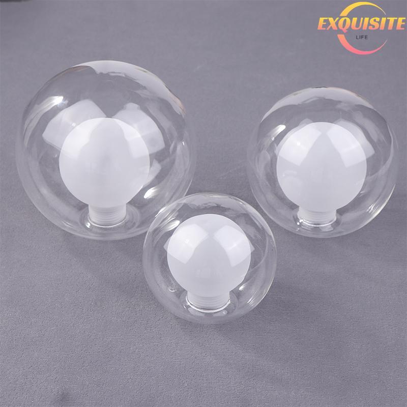 [EL-t] Bola Em G9 Globo Sombra De Vidro Substituição Branco Claro D80mm D100mm D120mm Ajustador Abertura Abajur G9 Capa  em Oferta na Shopee