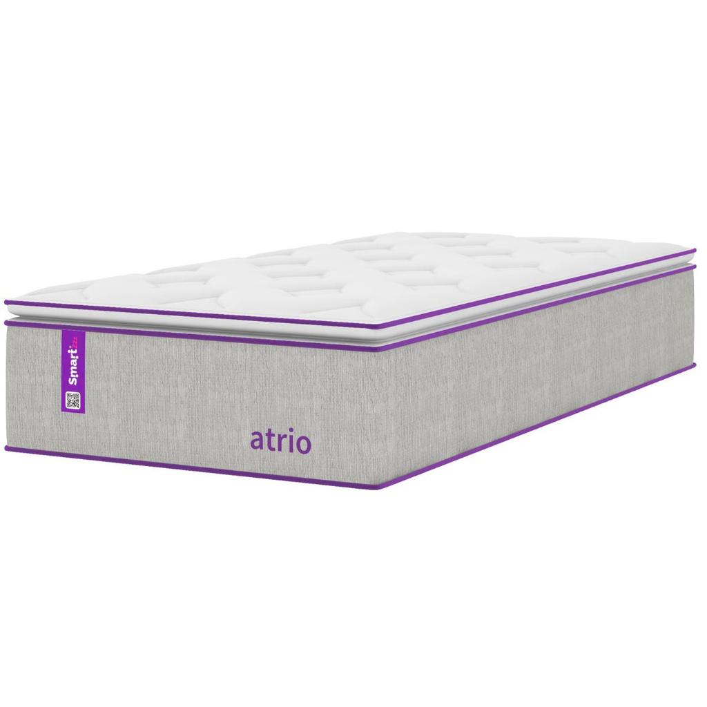 Colchão Solteiro Molas Ensacadas Pillow D26/D28 88x188 ATRIO Smartz