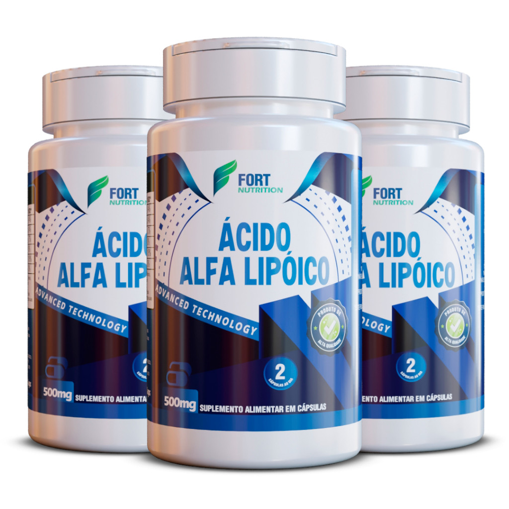 Suplemento Ácido Alfa-Lipóico 120 capsulas 100%¨original