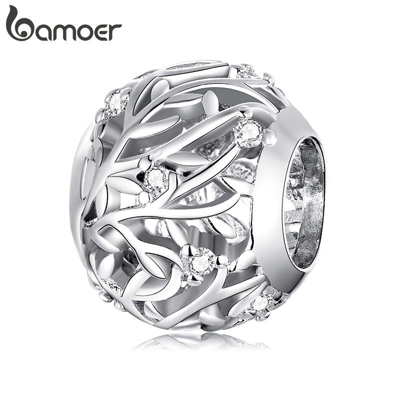 Bamoer Bead Vine Pingente DIY Pulseira Colar Acessórios Para Presentes Femininos