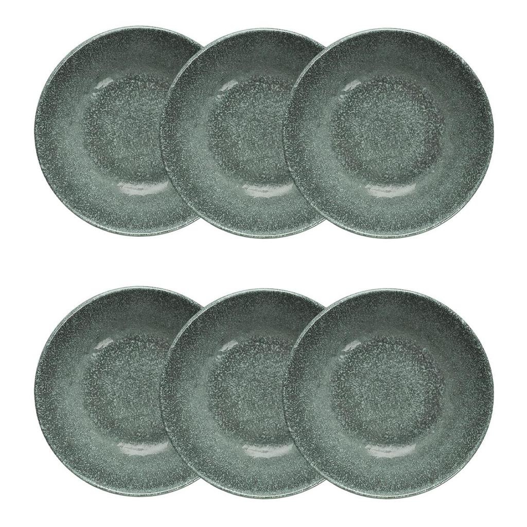 Jogo de 6 Pratos Fundos 20,5 Cm Oxford Unni Lira