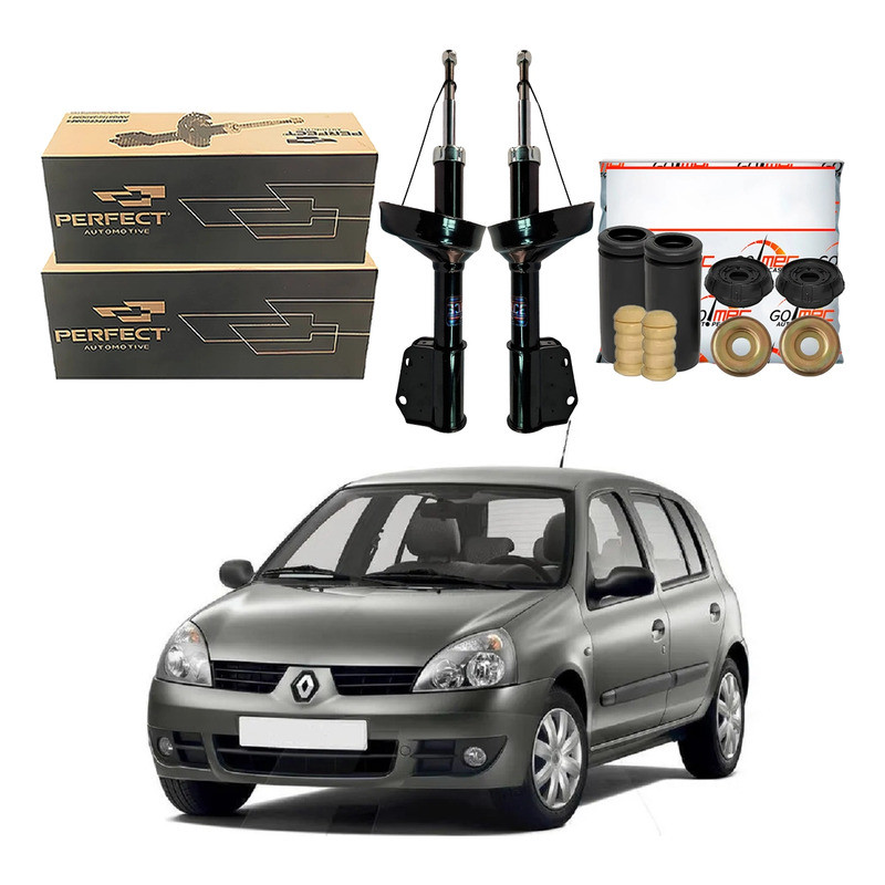 Kit Amortecedor Dianteiro Clio 1.0 2003 A 2012