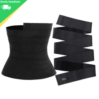 Cinta Modeladora Feminina Alta Compressão Abdominal Sinta Pós Parto Faixa Plus Size Redutor Medidas em Oferta na Shopee