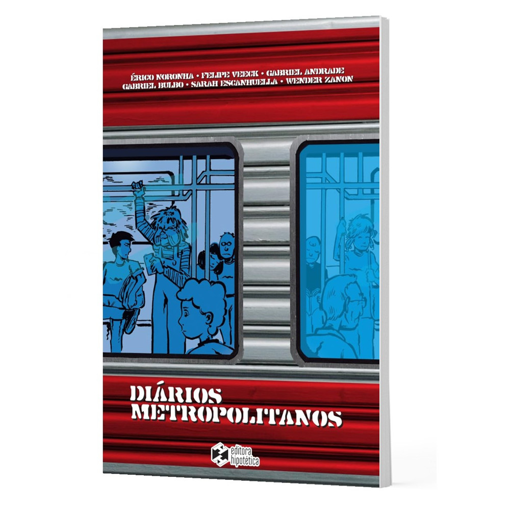 Capa do livro Comic - Diários Metropolitanos - Novo/Lacrado - Editora Hipotética -
