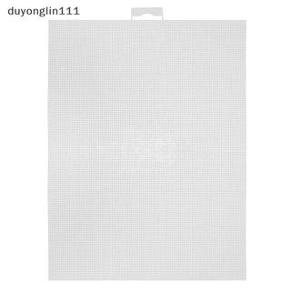 (duyonglin111) Folhas De Plástico 14 Contagens Tecido De Malha Ponto Cruz Lona Olho Para Bordado DIY Artesanato Novo
