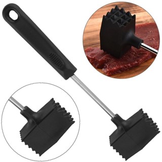 MARTELO DE INOX PARA CARNE CABO PLASTICO PRETO 25CM em Oferta na Shopee