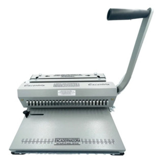 Encadernadora Perfuradora Fechadora Wire-o Excentrix Passo 2x1 270 Folhas em Oferta na Shopee