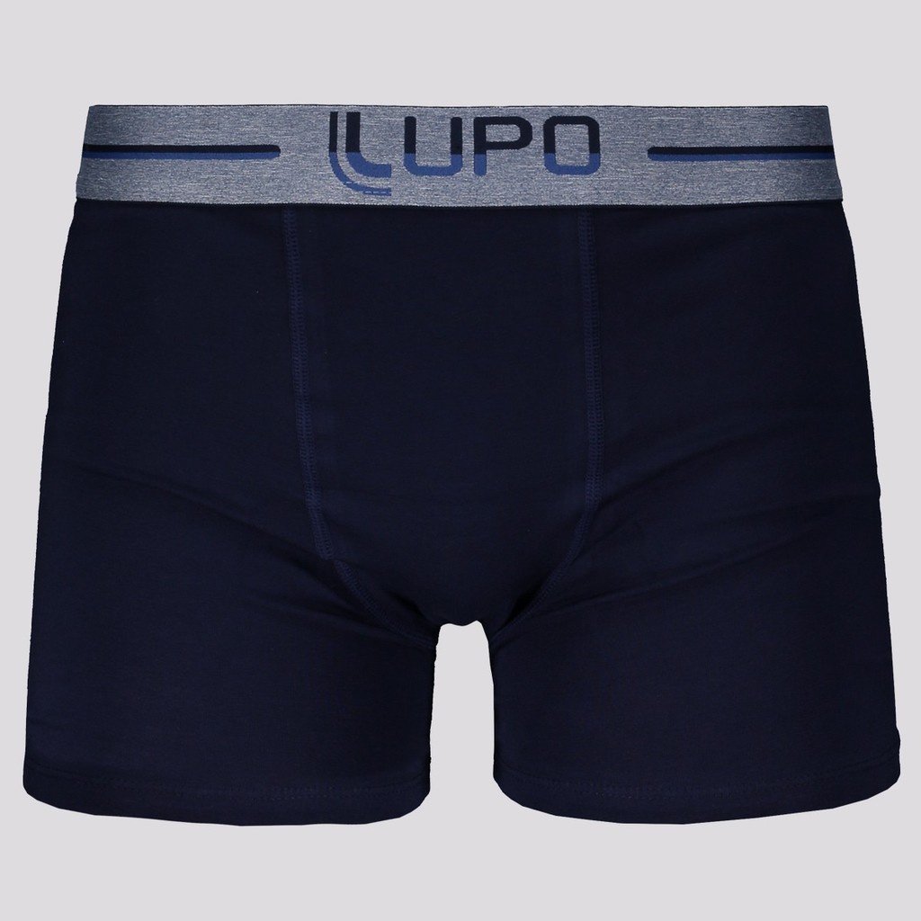 Cueca Boxer Lupo Anatomic Shape Especial Cinza e M