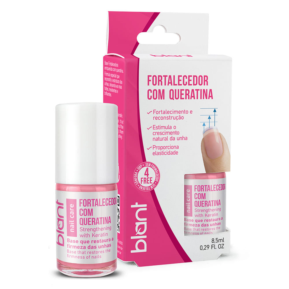 Base Fortalecedora Blant com Queratina 8,5ml em Oferta na Shopee