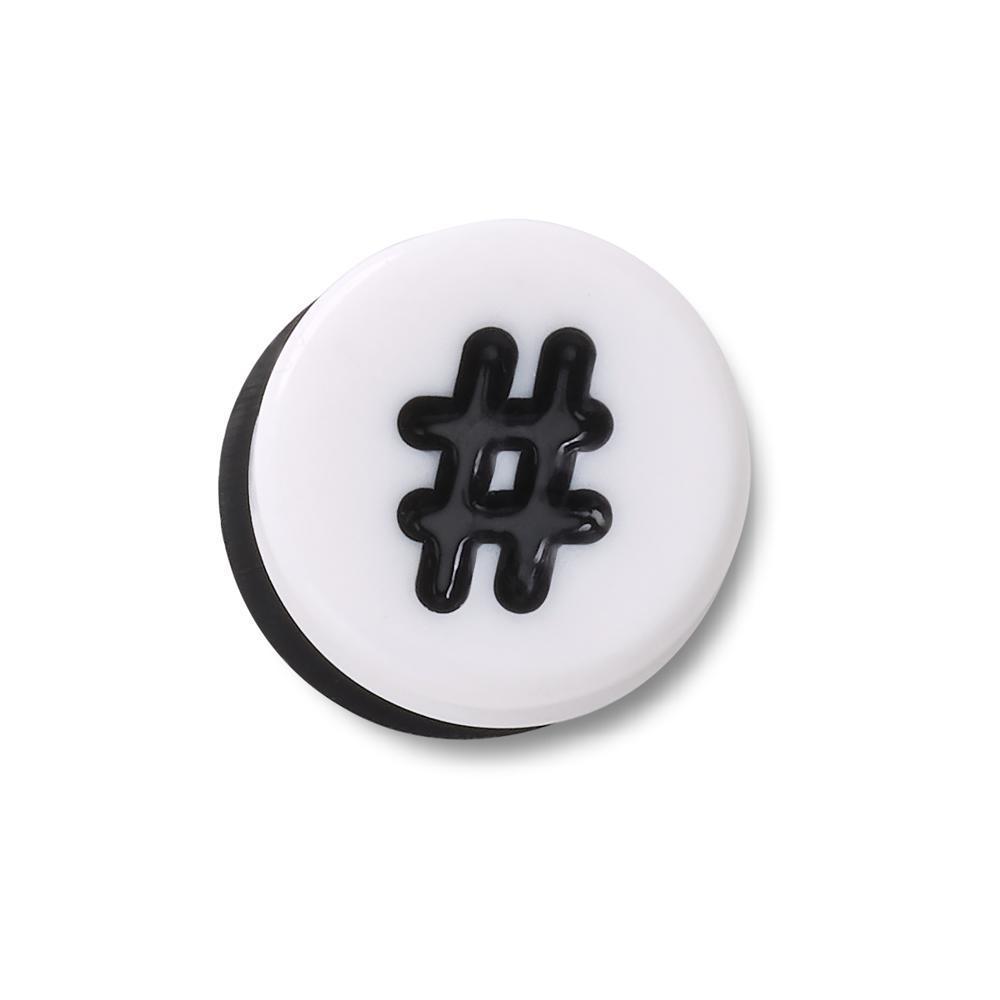 Jibbitz™ Hashtag Pequena Única