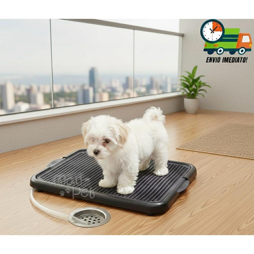 Sanitário Canino Com Drenagem Banheiro Higiênico Para Cães Promoção Envio Imediato