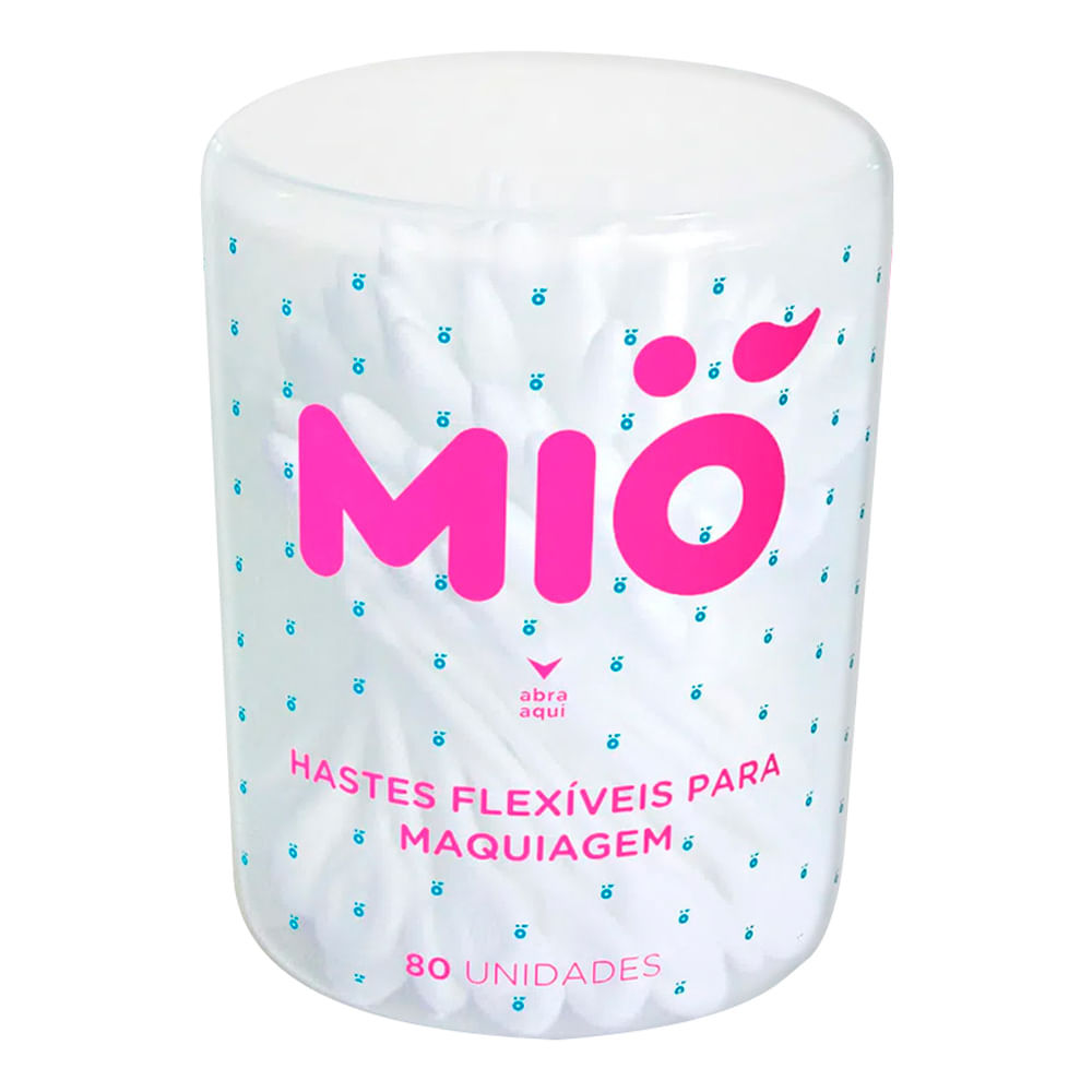 Haste Flexível Mió para Maquiagem 80 Unidades em Oferta na Shopee