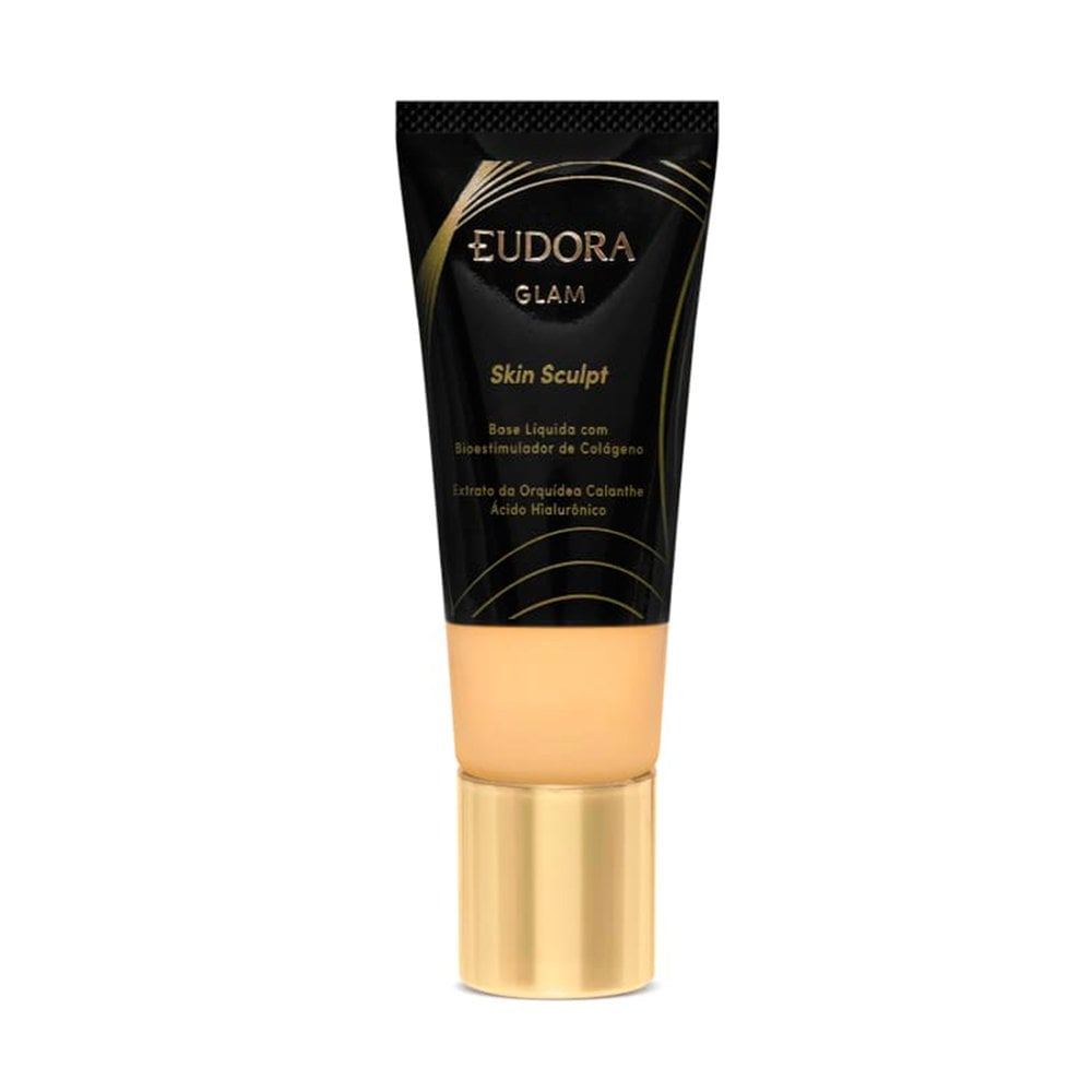 Base Eudora Glam Liquida Semi Matte Skin Sculpt 25 FPS 15 30ml em Oferta na Shopee
