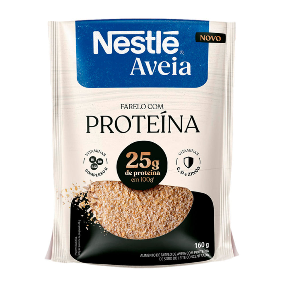 Aveia Nestlé Farelo com 25g de Proteína 160g em Oferta na Shopee