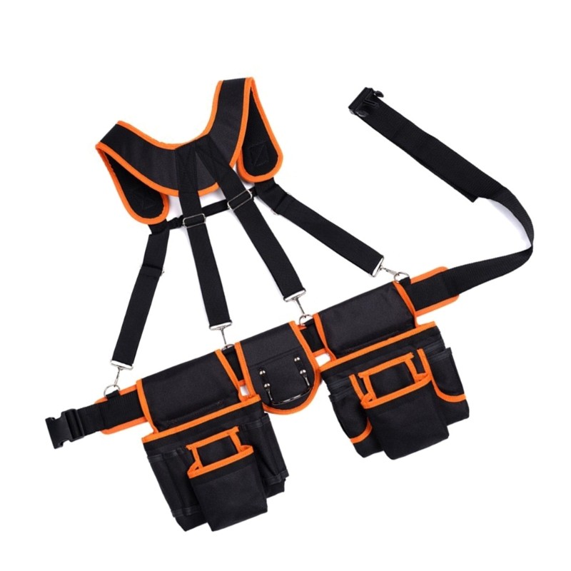 Estone Ferramentas Suporte Cinto Robusto Ferramenta Eletricista Bolso Suspensório