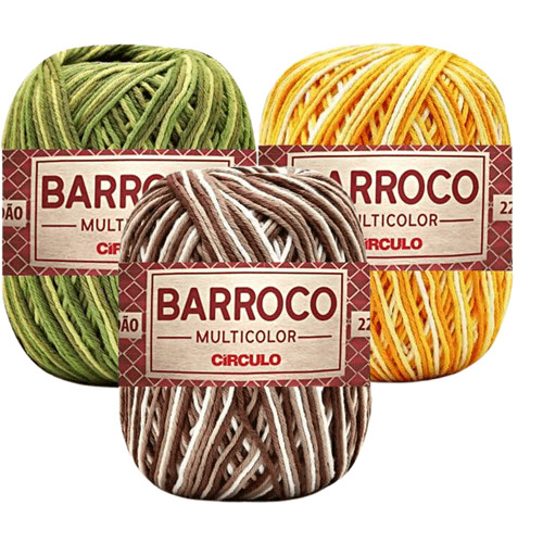 Barbante Barroco Multicolor 200g - Círculo