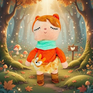 Boneca de Pano Raposa Pelúcia Macia para Bebês Antialérgica 27cm Decoração Raposinha de Quarto Infantil em Oferta na Shopee