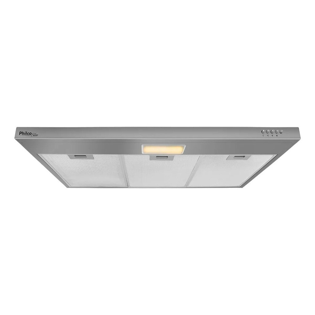 DEPURADOR E EXAUSTOR PHILCO SLIM 90CM 3 VELOCIDADES PRATEADO em Oferta na Shopee