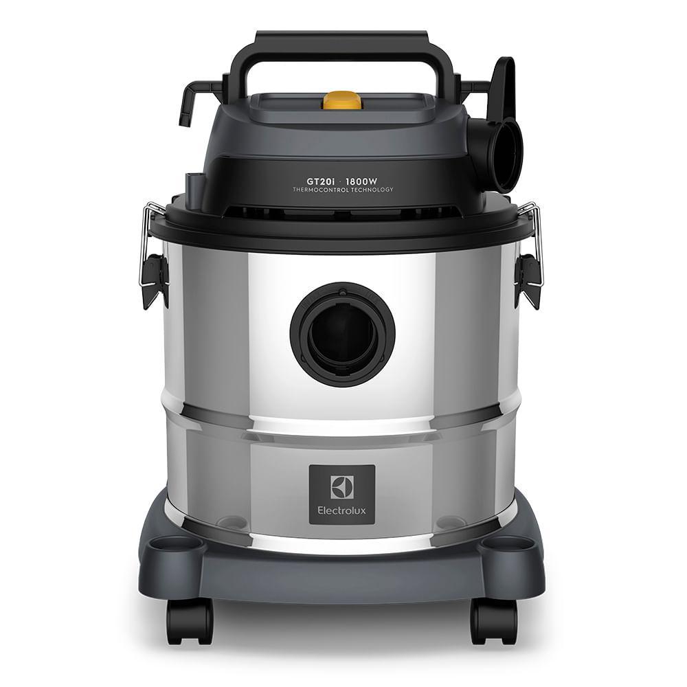 Aspirador de Pó e Água Electrolux 1800W 20L com ThermoControl e Função Sopro Inox (GT20I) — oferta na Shopee
