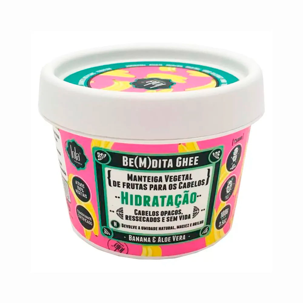 Manteiga Capilar Lola Be(M)Dita Ghee Hidratação 100g em Oferta na Shopee