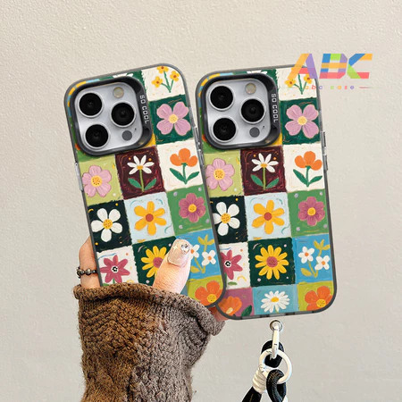 Capinha Capa Para Samsung A03 A04 A05 A12 A13 A15 A16 A23 A32 A50 A52 A54 A55 A72 À Prova de Choque Fosca Estampa floral