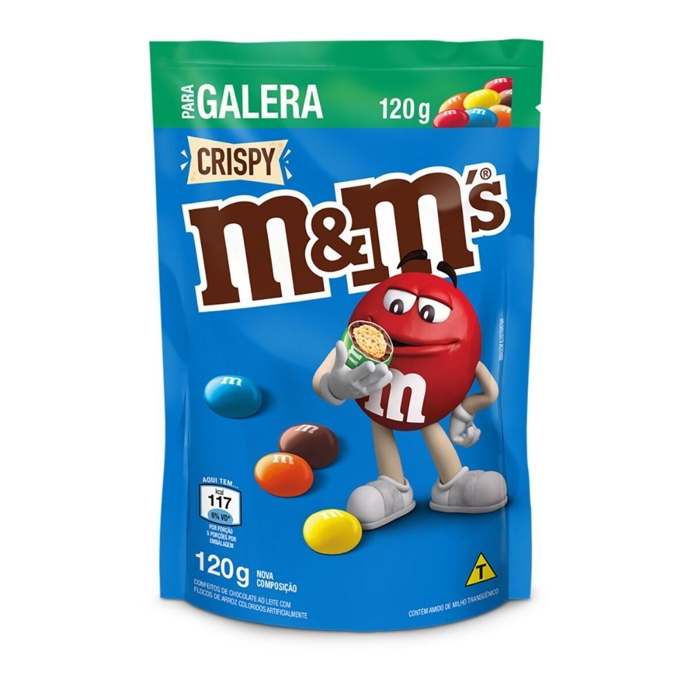 Chocolate M&M'S Crispy 120g em Oferta na Shopee