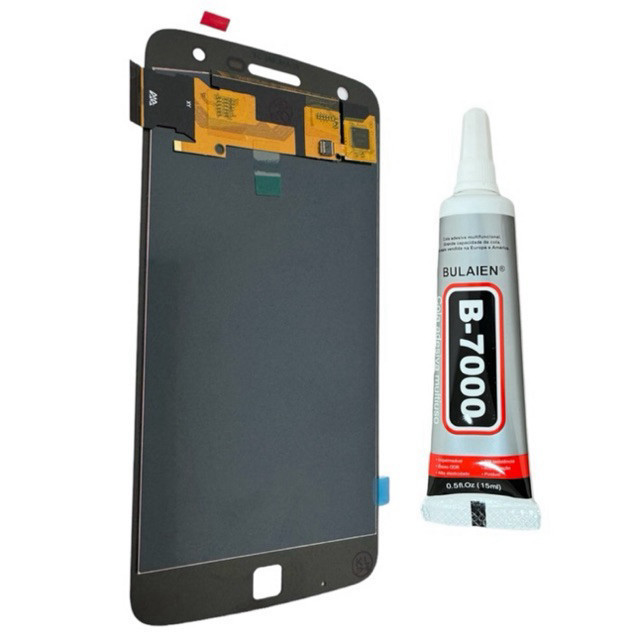 Tela Frontal Display Compativel Moto Z Play Xt1635 Original Oled + Cola 15ml Envio Rapido