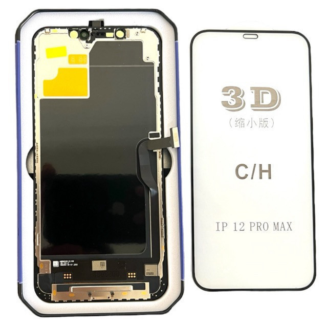 Tela Frontal Display Compativel iPhone 12 Pro Max 100% Oled Premium + Pel 3D Envio Rapido