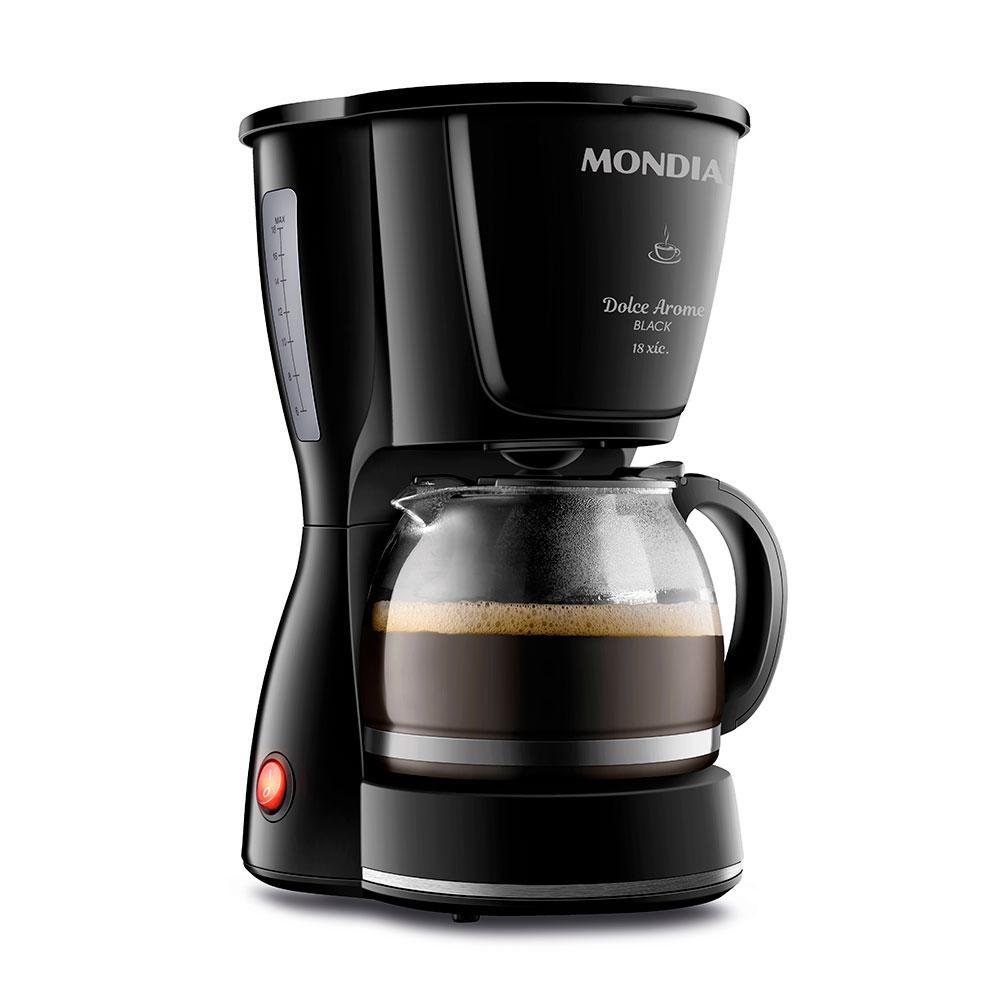 Cafeteira Elétrica 18 Xícaras Mondial Dolce Arome C-30 Preta 127V em Oferta na Shopee