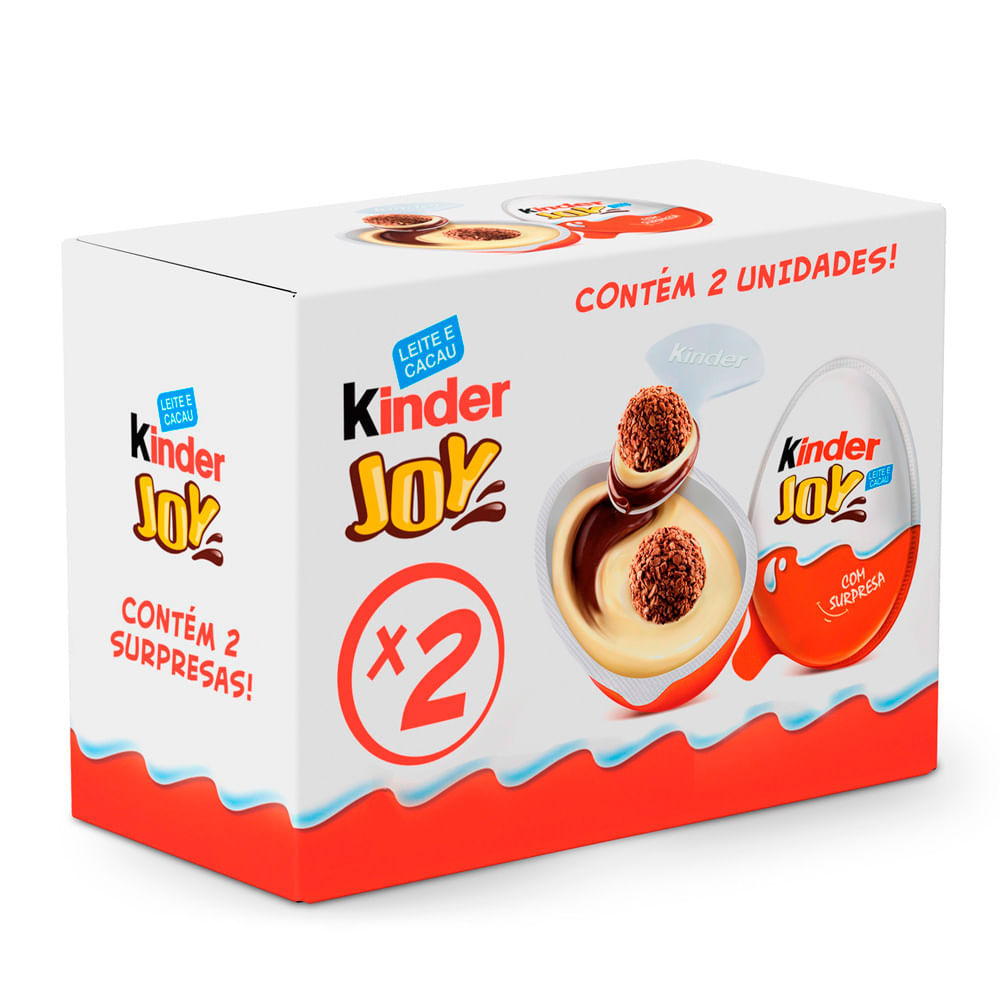 Chocolate Kinder Ovo Joy com 2 Unidades de 20g Cada em Oferta na Shopee
