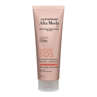 Condicionador Alfaparf Alta Moda Instant SOS Hidratação e Reparação 170ml em Oferta na Shopee