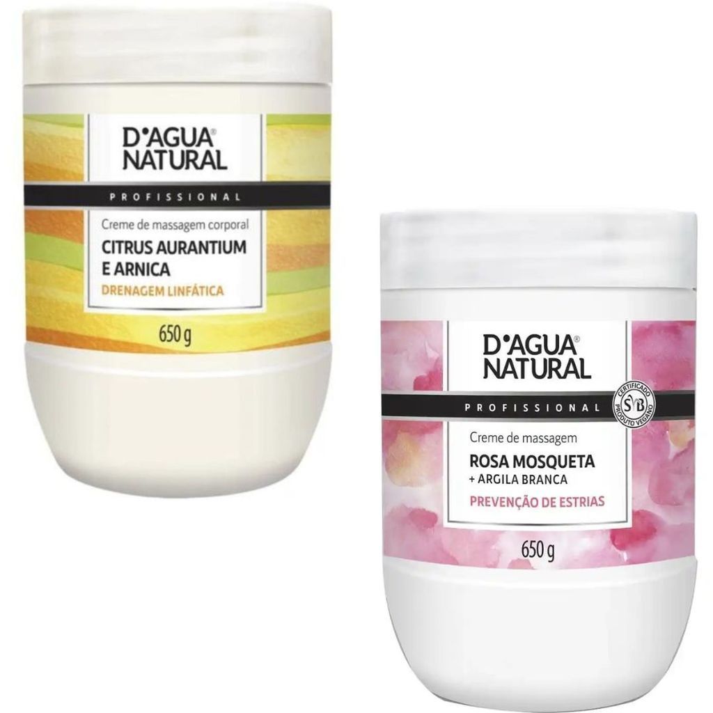 ✨ Kit Poderoso D’Água Natural 650g – Reduz Celulite, Lipedema & Estrias!