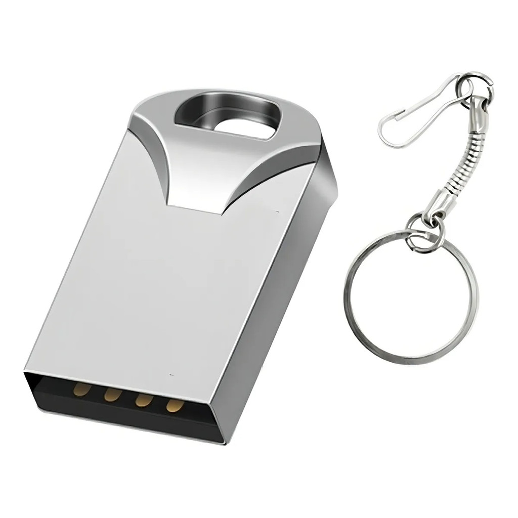 Pendrive Chaveiro 8gb Ltomex  Cor Prateado
