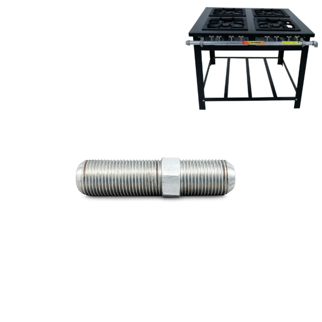 Injetor de Gas 1,10mm Queimador Duplo fogao 40x40 Venancio