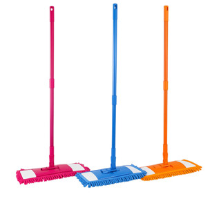 Vassoura Mop Flat Chenile Esfregão Cozinha Lavanderia Multiuso Limpeza Pano Versatil Rodo Microfibra em Oferta na Shopee