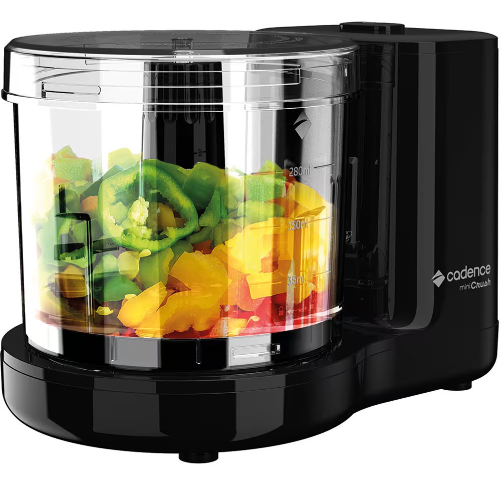 Mini Processador MPR530 Mini Crush 280ml Preto Cadence
