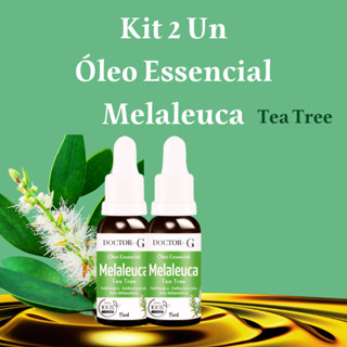 Kit 2 Un Óleo Essencial de Melaleuca 100% Puro 15ml doctor-g em Oferta na Shopee