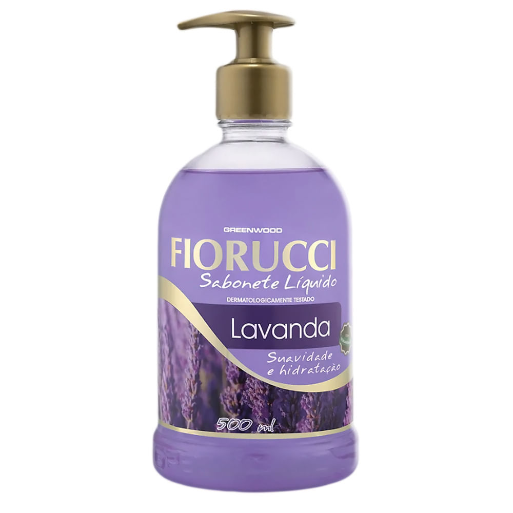 Sabonete Líquido Fiorucci Lavanda Suavidade e Hidratação 500ml em Oferta na Shopee