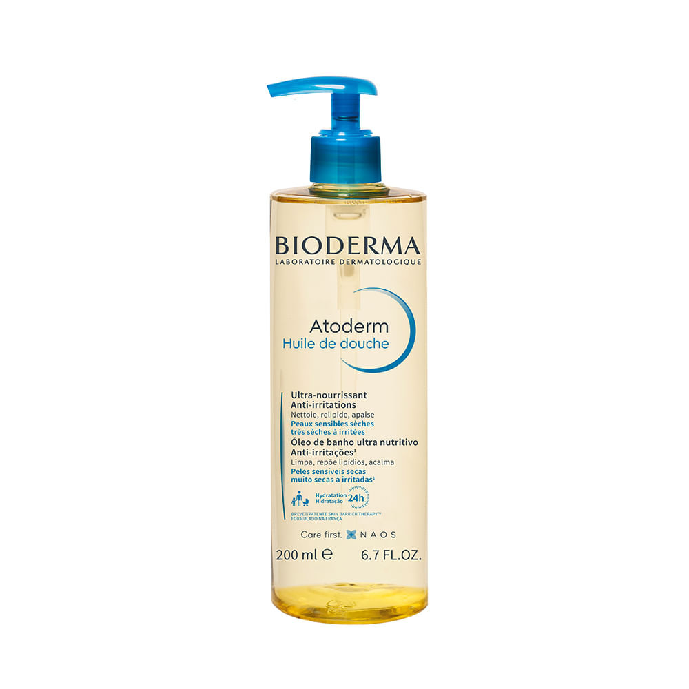 Óleo De Banho Bioderma Atoderm Higiene Hidratante Diária 200ml