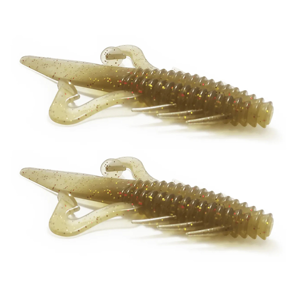 Isca Artificial Pesca Soft Big Bug 12cm 10 Unidades Para Traíra e Trairão