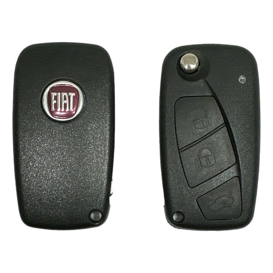 Chave Canivete Stilo Punto Linea Ducato Completa Com Chip