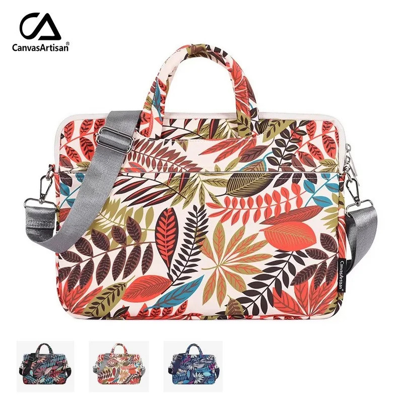 Marca Mensageiro Bolsa Para Portátil 13,14,15.4,15.6,16 Polegada , Ombro Homem Senhora Caso Feminino MacBook Notebook Co