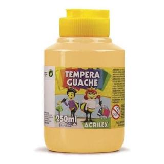 TINTA TEMPERA GUACHE 250ML AMARELO PESSEG- 0202538 em Oferta na Shopee