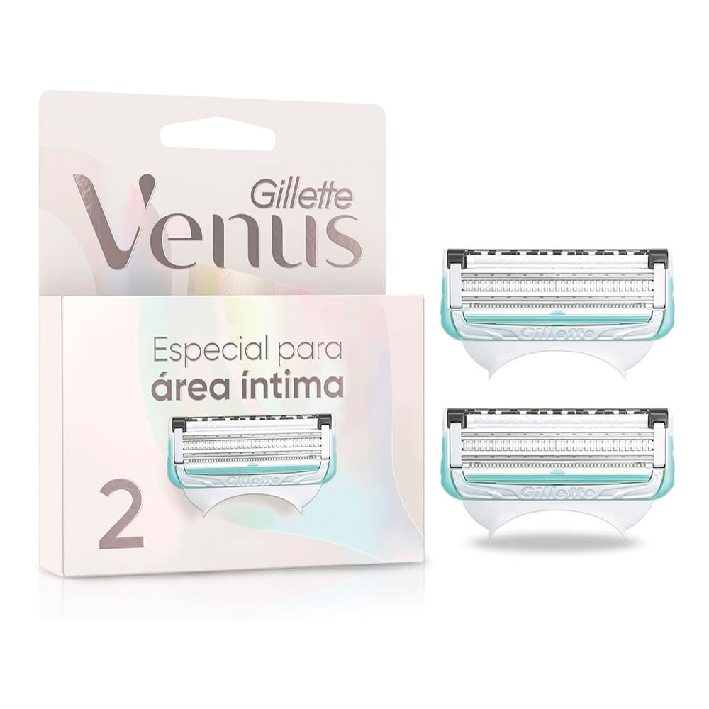 Carga Gillette Venus Área Íntima Com 2 Unidades em Oferta na Shopee