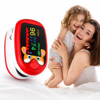 Oxímetro de Dedo para Crianças Monitor de Saturação e Pulso Tela TFT Baixo Consumo e Prático em Oferta na Shopee