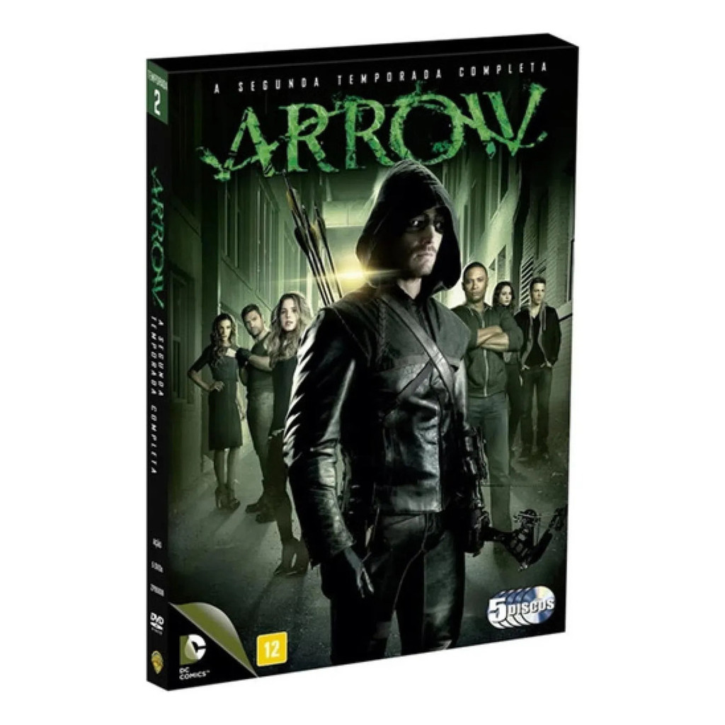 Dvd Arrow - 2ª Temporada Completa 5 Discos
