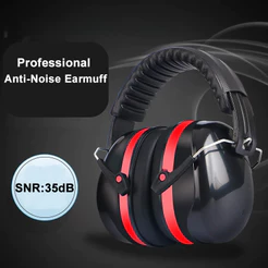 Abafador Fone 35 DB ADULTO AUTISMO - Protetor de Som Ouvido Auricular Ruido para Estudo, Sono e Trabalho