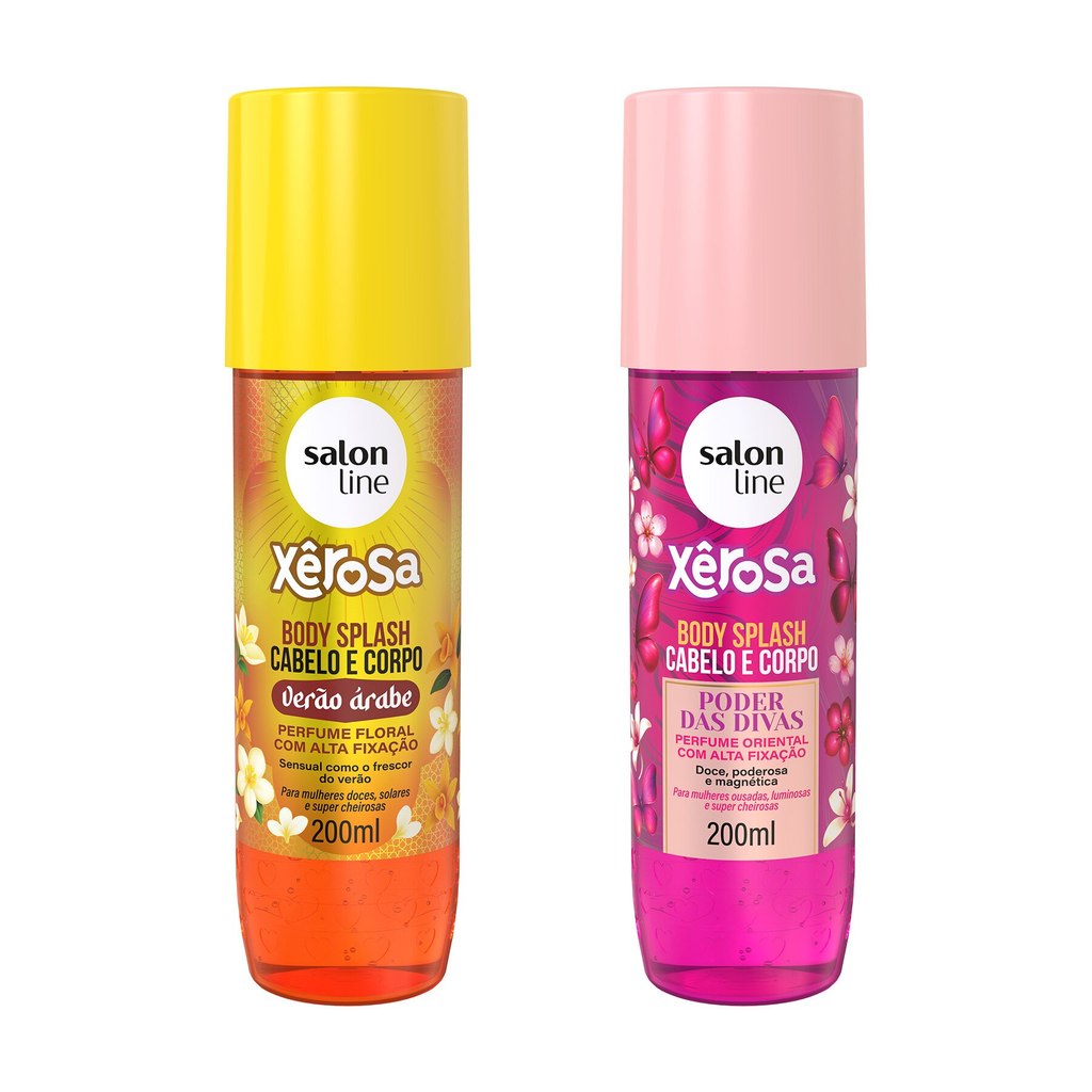 Kit Xêrosa Body Splash Verão Árabe e Poder das Divas em Oferta na Shopee