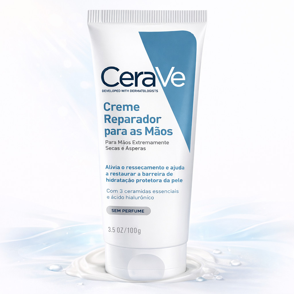 Creme Hidratante Mãos CeraVe Reparador 100ml Original